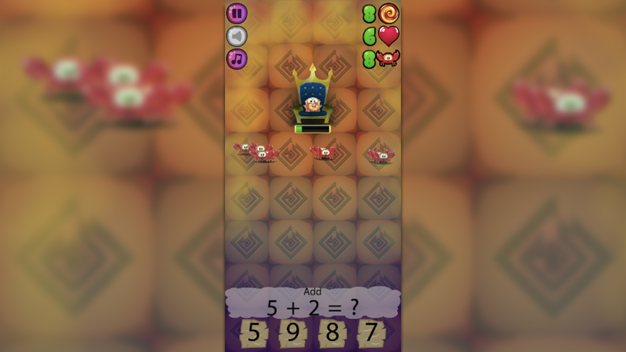 Math and Snacks gameplay